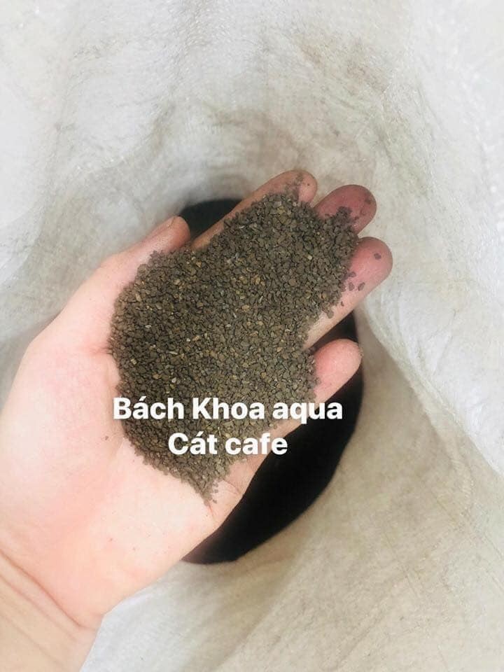 Cát cafe trải nền